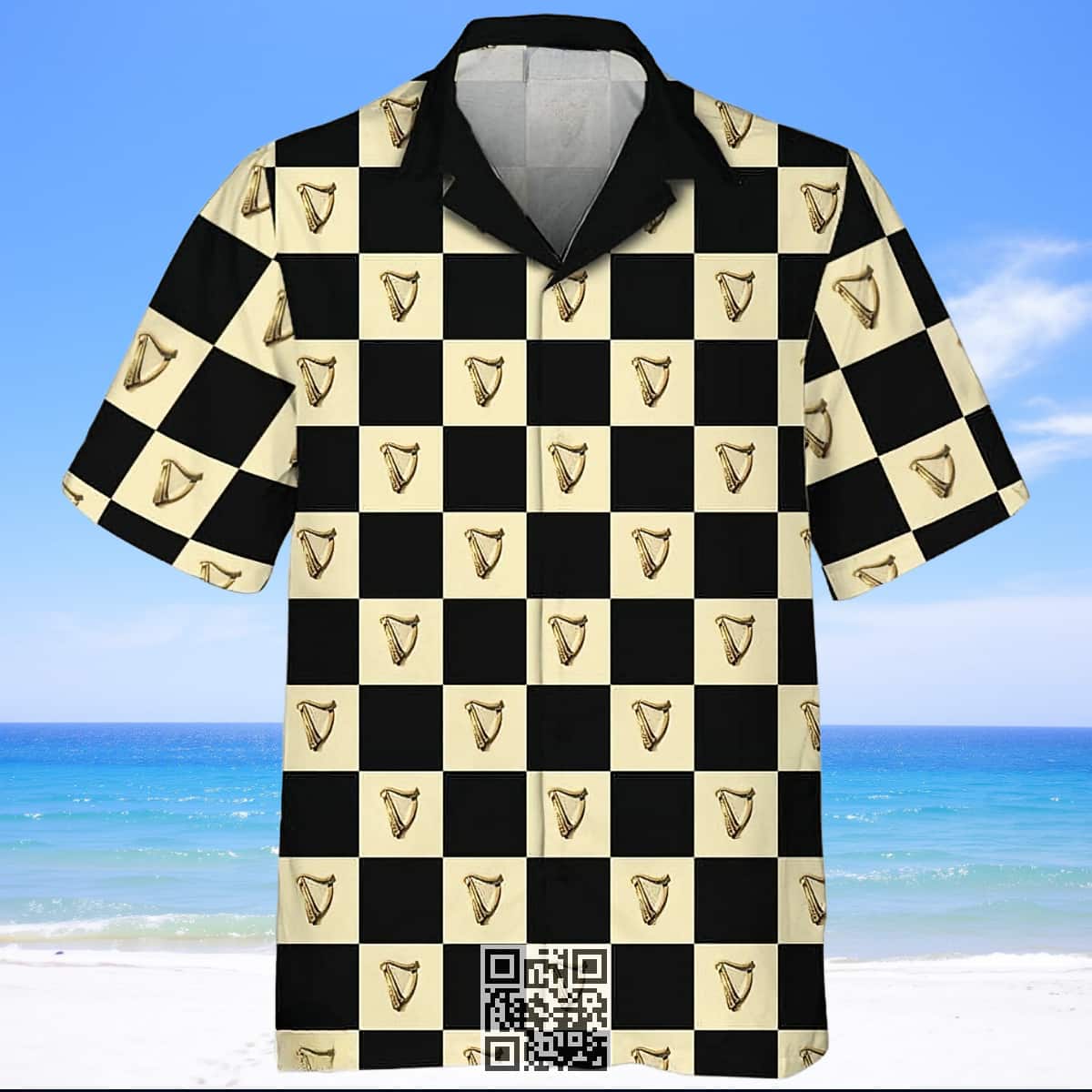 Guinness Beer Hawaiian Shirt Checkerboard Gift For Best Friends Guinness Beer Hawaiian Shirt Checkerboard Gift For Best Friends