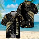 Guinness Beer Hawaiian Shirt Tropical Palm Gift For Best Friends