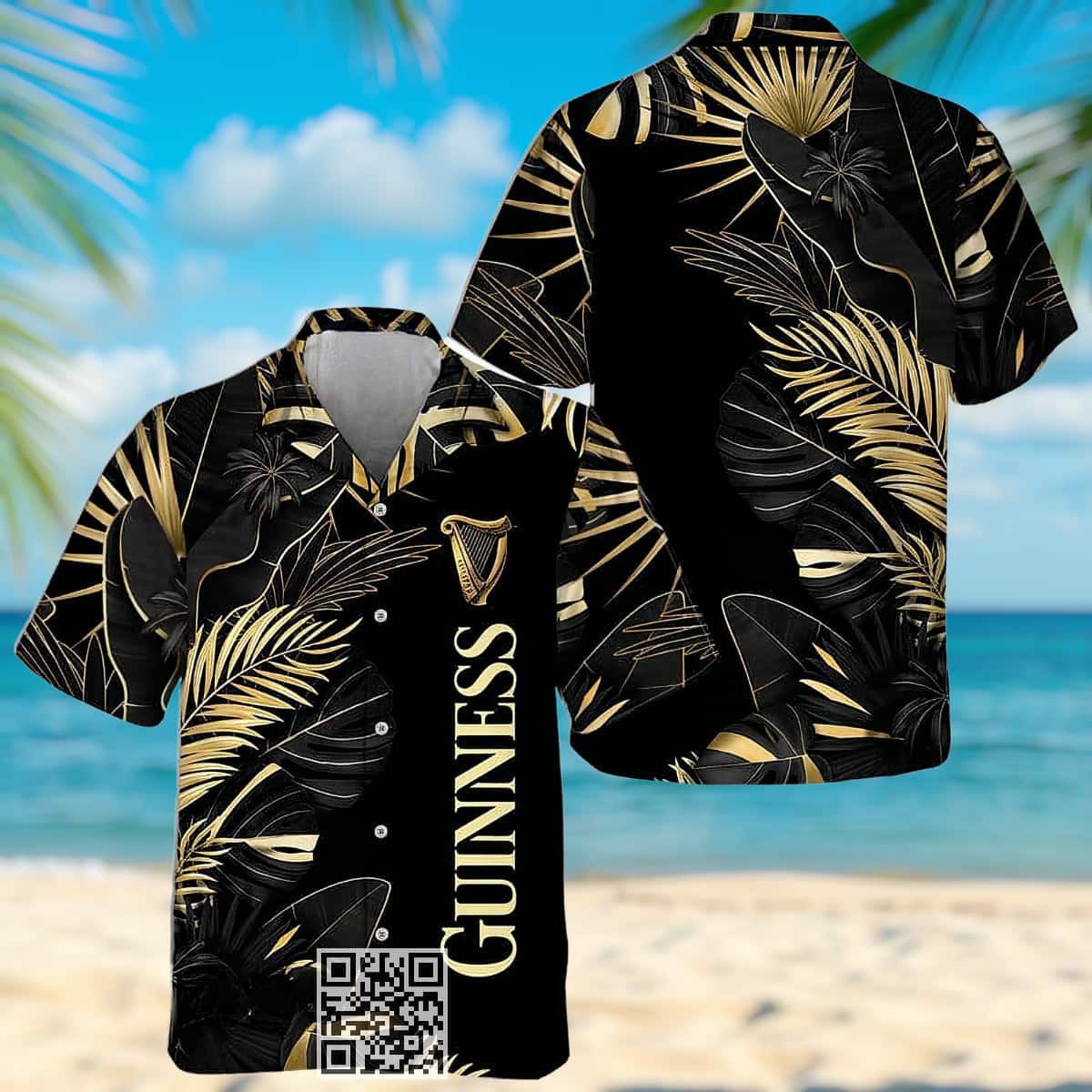 Guinness Beer Hawaiian Shirt Tropical Palm Gift For Best Friends Guinness Beer Hawaiian Shirt Tropical Palm Gift For Best Friends