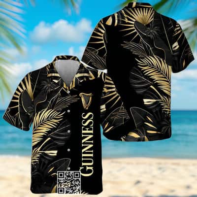 Guinness Beer Hawaiian Shirt Tropical Palm Gift For Best Friends Guinness Beer Hawaiian Shirt Tropical Palm Gift For Best Friends