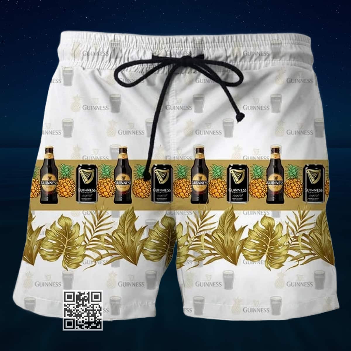 Aloha Guinness Beer Hawaiian Shirt Tropical Pineapple Aloha Guinness Beer Hawaiian Shirt Tropical Pineapple