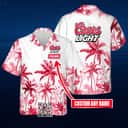 Aloha Coors Light Hawaiian Shirt Custom Name Beach Gift For Friend