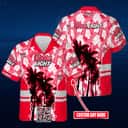 Aloha Coors Light Hawaiian Shirt Custom Name Summer Beach Gift