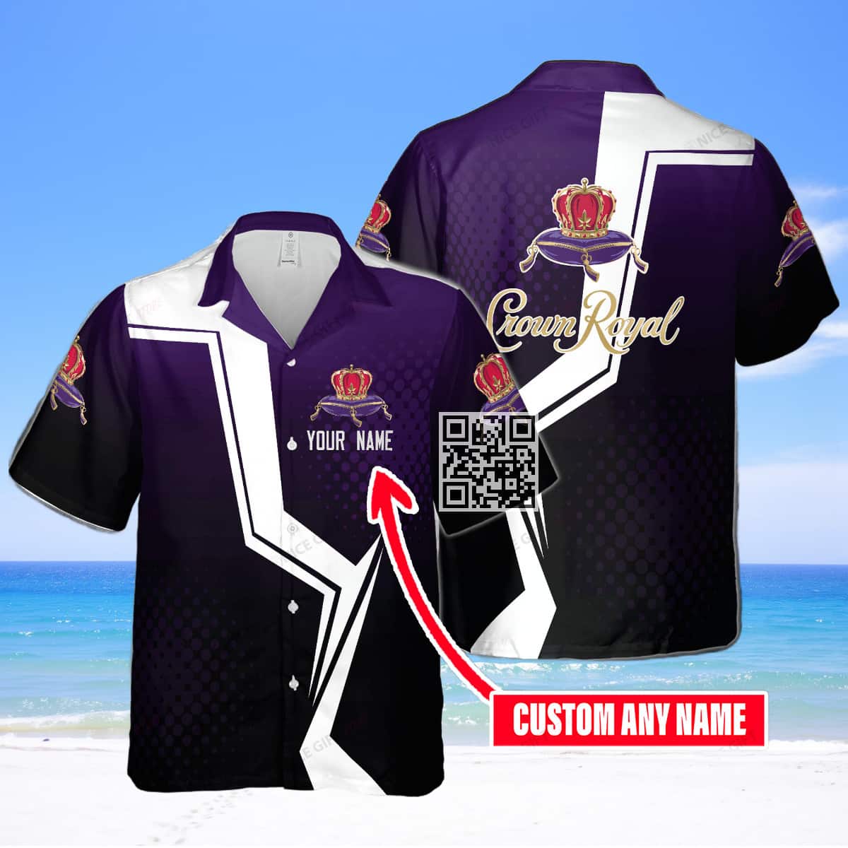 Crown Royal Hawaiian Shirt Gift For Best Friends Custom Name Crown Royal Hawaiian Shirt Gift For Best Friends Custom Name