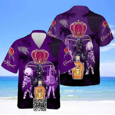 Star Wars Darth Vader Crown Royal Hawaiian Shirt Gift For Best Friends