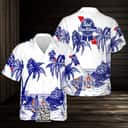 Aloha Pabst Blue Ribbon Hawaiian Shirt Summer Holiday Gift