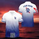 Personalized Pabst Blue Ribbon Hawaiian Shirt Gradient Art Custom Name Personalized Pabst Blue Ribbon Hawaiian Shirt Gradient Art Custom Name