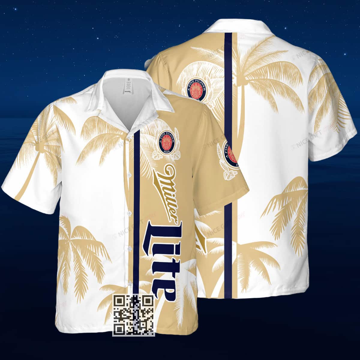Aloha Miller Lite Hawaiian Shirt Gift For Beer Lovers Aloha Miller Lite Hawaiian Shirt Gift For Beer Lovers
