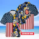 Aloha Miller Lite Beer Hawaiian Shirt Beach Lovers Gift Custom Name