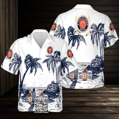 Aloha Miller Lite Beer Hawaiian Shirt Summer Beach Gift